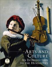 Cover of: Arts and Culture by Janetta Rebold Benton, Robert DiYanni