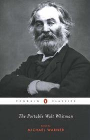 Cover of: The portable Walt Whitman by Walt Whitman