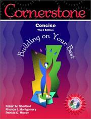 Cover of: Cornerstone by Robert M. Sherfield, Rhonda J. Montgomery, Patricia G. Moody, Rhonda Montgomery, Patricia Moody, Robert M. Sherfield, Rhonda J. Montgomery, Patricia G. Moody