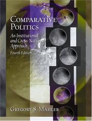 Cover of: Comparative Politics by Gregory Mahler