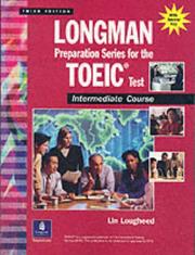 Cover of: Longman Preparation Series for the TOEIC Test by Lin Lougheed, Lin Lougheed