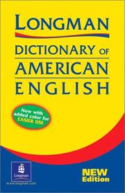 Cover of: Longman Dictionary of American English, Second Edition (Paper without CD-ROM, Two Color Version)