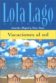 Cover of: Vacaciones al sol by Lourdes Miquel, Neus Sans