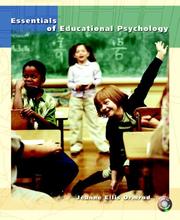 Cover of: Essentials of educational psychology
