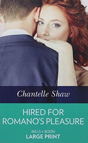 Cover of: Hired For Romano's Pleasure by Chantelle Shaw