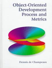 Cover of: Object-oriented development process and metrics