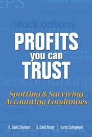 Cover of: Profits You Can Trust: Spotting and Surviving Accounting Landmines