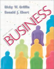 Cover of: Business, Seventh Edition | Ricky W. Griffin