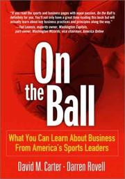 Cover of: On the Ball | David M. Carter