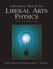 Cover of: Laboratory Manual for Liberal Arts Physics, Second Edition | Art Hobson