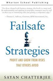 Cover of: Failsafe strategies | Sayan Chatterjee