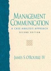 Cover of: Management Communication, Second Edition