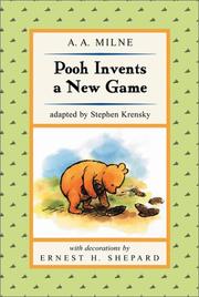 Cover of: Pooh Invents a New Game by A. A. Milne