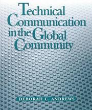 Cover of: Technical communication in the global community