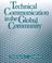 Cover of: Technical communication in the global community