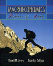 Cover of: Macroeconomics: Explore and Apply and Companion Website PLUS