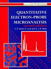 Cover of: Quantitative electron-probe microanalysis.