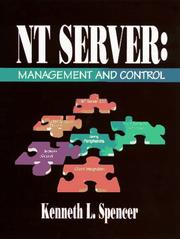Cover of: Nt Server by Kenneth L. Spencer