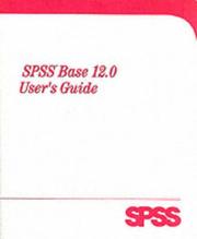 Cover of: SPSS 12.0 Base User's Guide