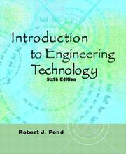 Cover of: Introduction to engineering technology