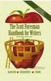 Cover of: The Scott Foresman handbook for writers by Maxine Hairston