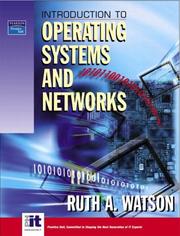 Cover of: Introduction to Operating Systems and Networks by Ruth A. Watson, Ruth A. Watson