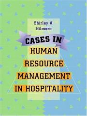 Cover of: Cases in Human Resource Management in Hospitality