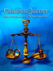 Cover of: Criminal Justice: Mainstream and Crosscurrents