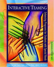Cover of: Interactive teaming: enhancing programs for students with special needs
