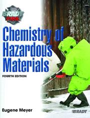 Chemistry of Hazardous Materials by Eugene Meyer