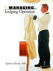 Cover of: Managing the Lodging Operation by Robert Christie Mill