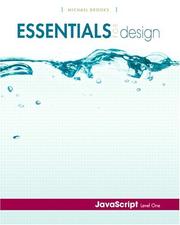 Cover of: Essentials for Design JavaScript- Level 1 (Essentials for Design)