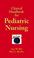 Cover of: Clinical handbook for pediatric nursing