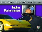 Cover of: Engine Performance (Automotive Technology: The Electronic Classroom) by Tom Denton