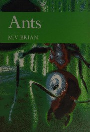 Cover of: Ants by M. V. Brian