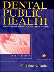 Cover of: Dental Public Health by Christine Nielsen Nathe