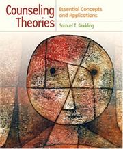 Cover of: Counseling Theories: Essential Concepts and Applications