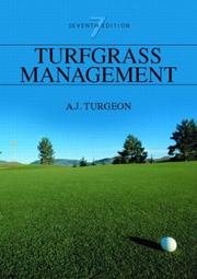 Cover of: Turfgrass Management (7th Edition) by A. J. Turgeon