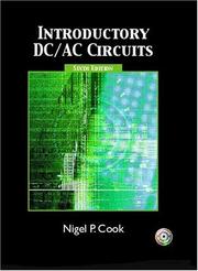 Cover of: Introductory DC/AC circuits by Nigel P. Cook