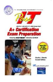 Cover of: PassIT A+ Certification (2nd Edition) (Pass It)