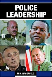 Police Leadership by M.R. Haberfeld