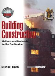 Cover of: Building Construction: Methods and Materials for the Fire Service (Brady Fire)