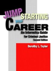 Cover of: Jumpstarting Your Career by Dorothy L. Taylor, Dorothy L. Taylor