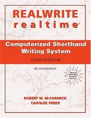 REALWRITE/realtime by McCormick, Robert W., Robert McCormick, Carolee Freer, Robert W. McCormick
