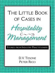 Cover of: The Little Book of Cases in Hospitality Management: Stories From Industry Practitioners