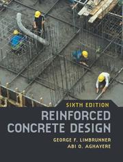 Cover of: Reinforced concrete design