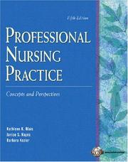 Cover of: Professional Nursing Practice: Concepts and Perspectives
