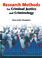Cover of: Research Methods for Criminal Justice and Criminology (3rd Edition)