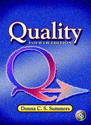 Cover of: Quality (4th Edition) by Donna C. S. Summers