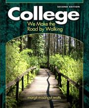 Cover of: College: We Make The Road by Walking (2nd Edition)